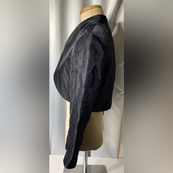 Adrianna Papell Occasions Crop Blazer Size 4 - Picture 4 of 8